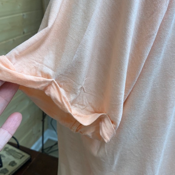 Peach Rayon Top/Tee - Picture 7 of 7
